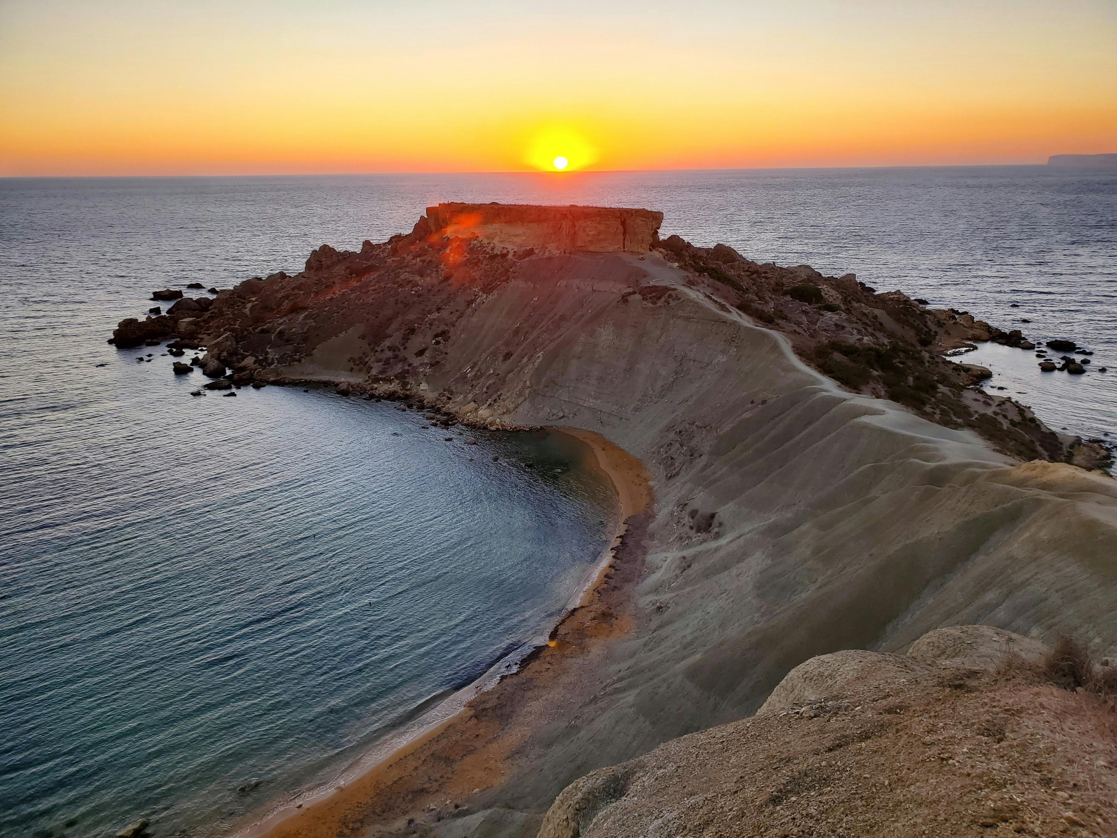 Newport Beach coastline with crystal blue Pacific Ocean and golden sandy beaches