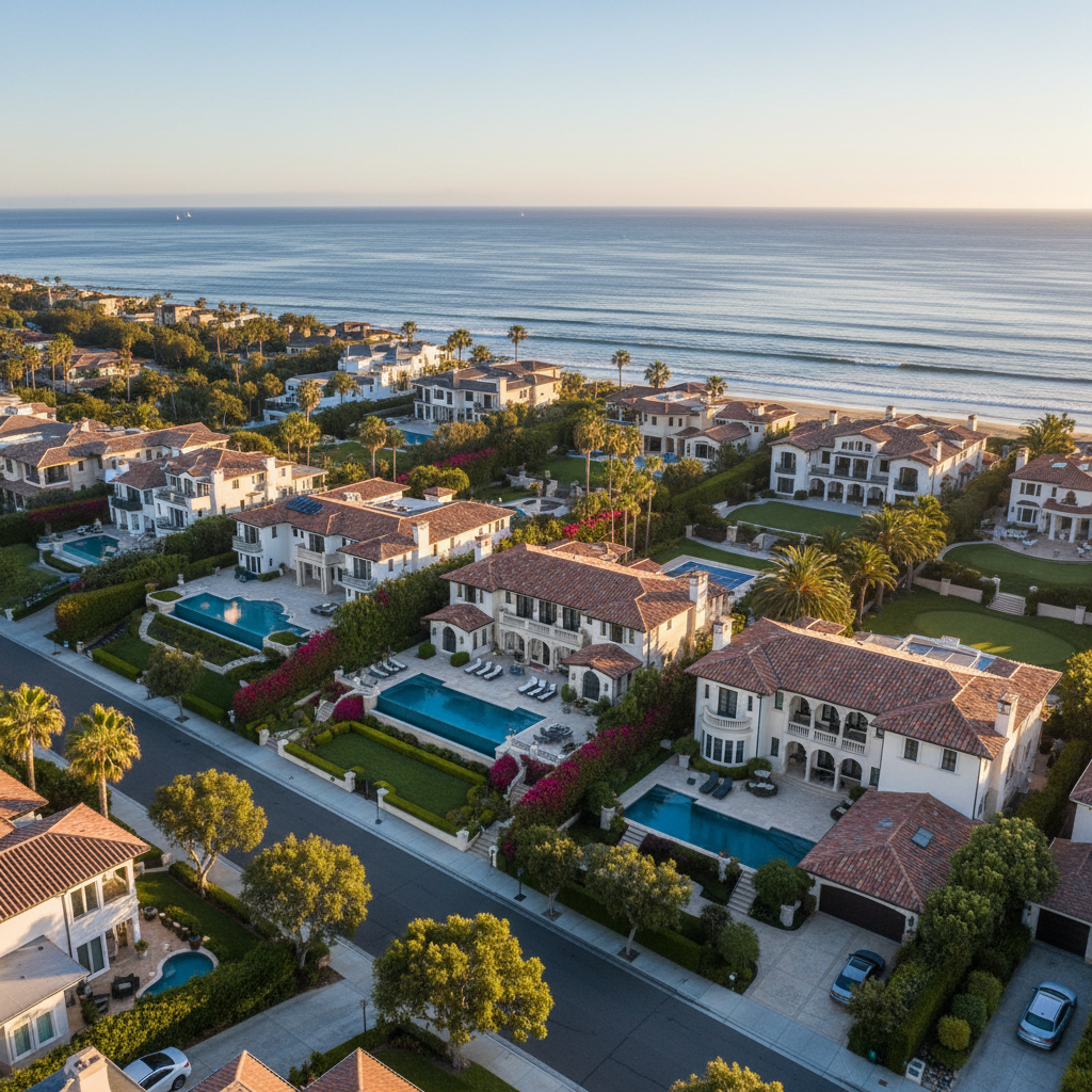 Luxury Newport Beach estates and notable resident homes