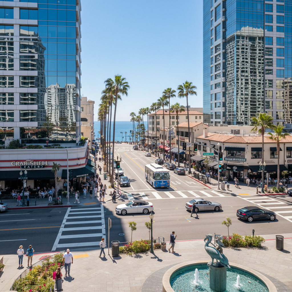 Iconic Newport Beach restaurant and business district
